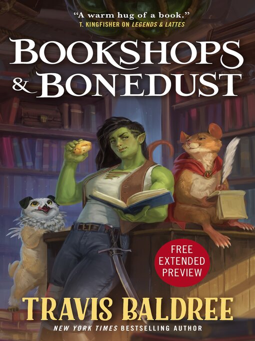 Title details for Sneak Peek for Bookshops and Bonedust by Travis Baldree - Wait list